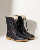 Ingrid | Warm Faux Fur Shearling Winter Boots Mid-Calf