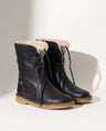 Ingrid | Warm Faux Fur Shearling Winter Boots Mid-Calf