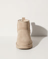Edith | Black Suede Leather Winter Ankle Boots