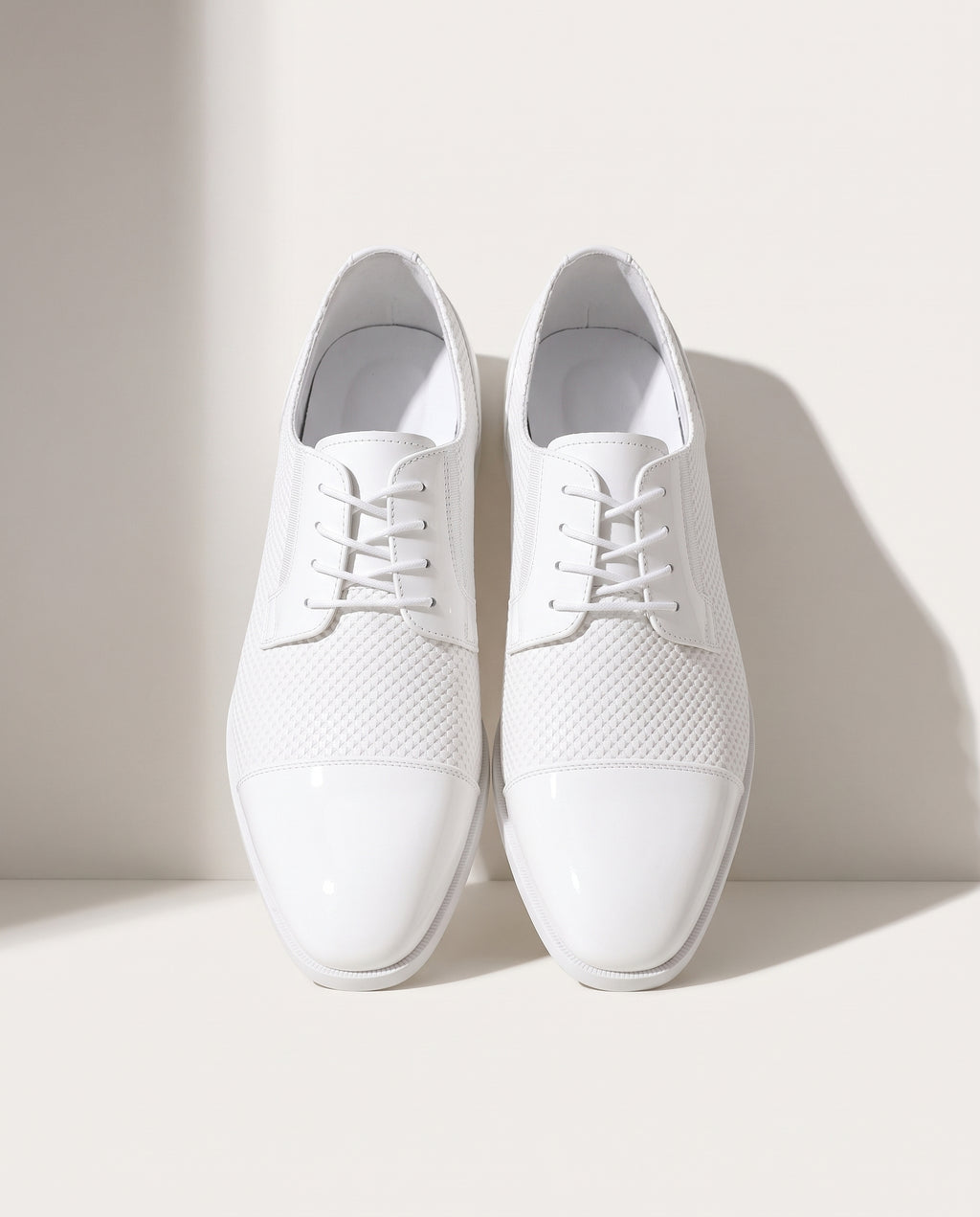 Capucine | Sexy Lace-Up Wedding Dress Shoes With Contrast Detail — voorkant