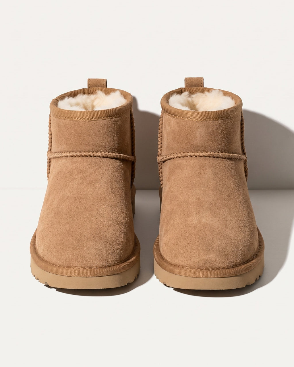 Tamsin | Flat Black Leather Ankle Boots For Winter — voorkant