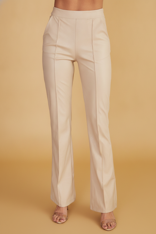 Bridget | Faux Leather Jacket Tailored Smart Casual