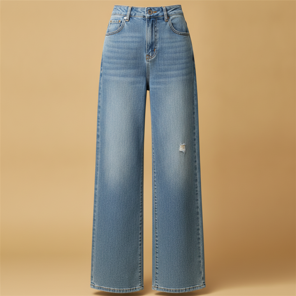 Isolde | High Waisted Wide Leg Pants For Office & Weekend