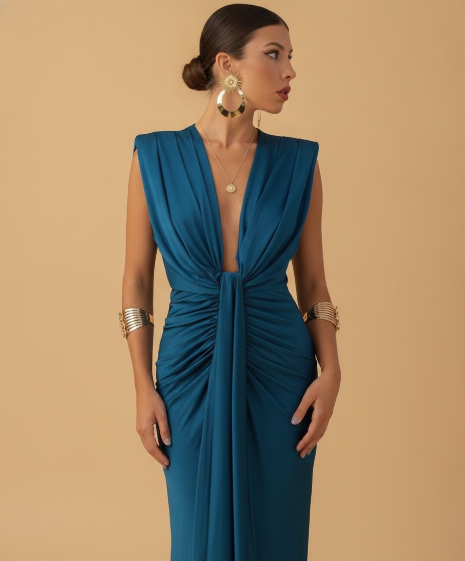 Esmee | Elegant Mother Of The Bride Dresses Pleated Maxi
