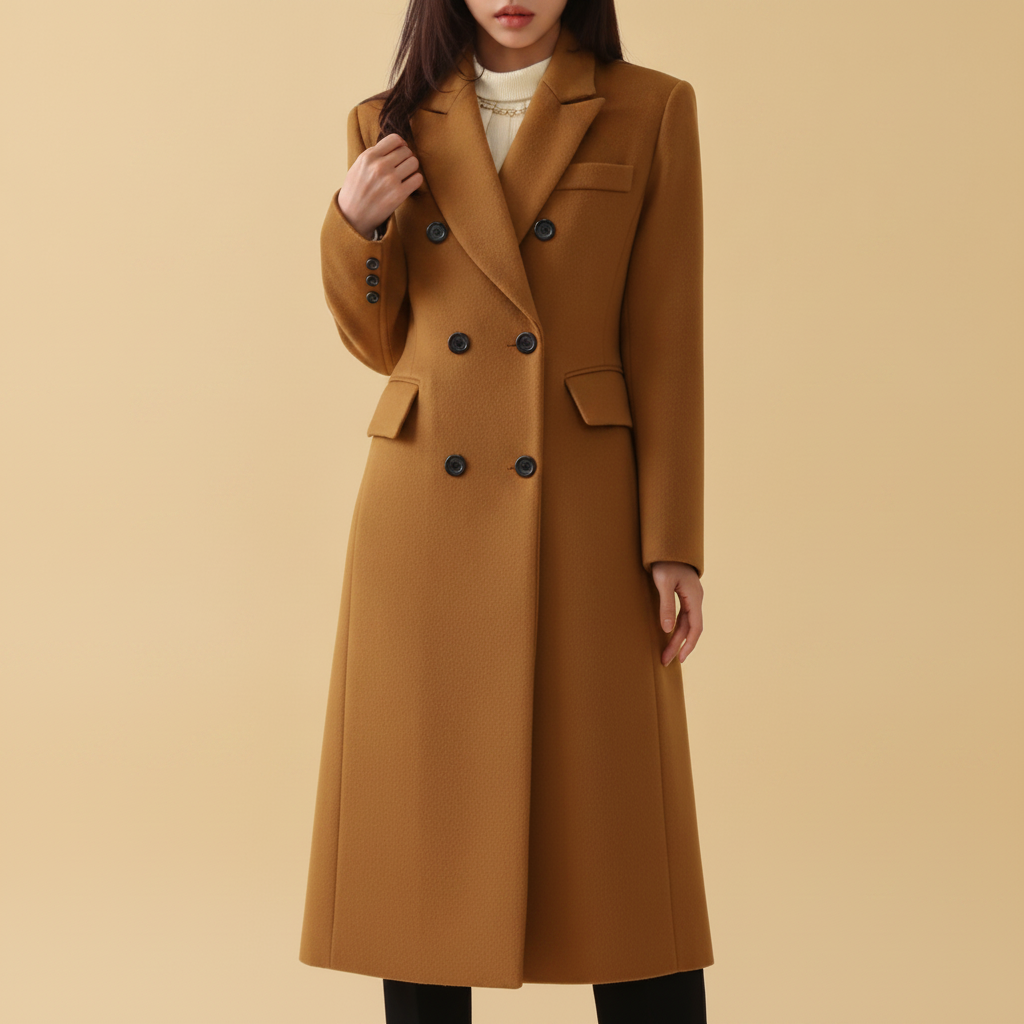 Fleur | Womens Classic Wool Coats 2022 Winter Tailored Overcoat