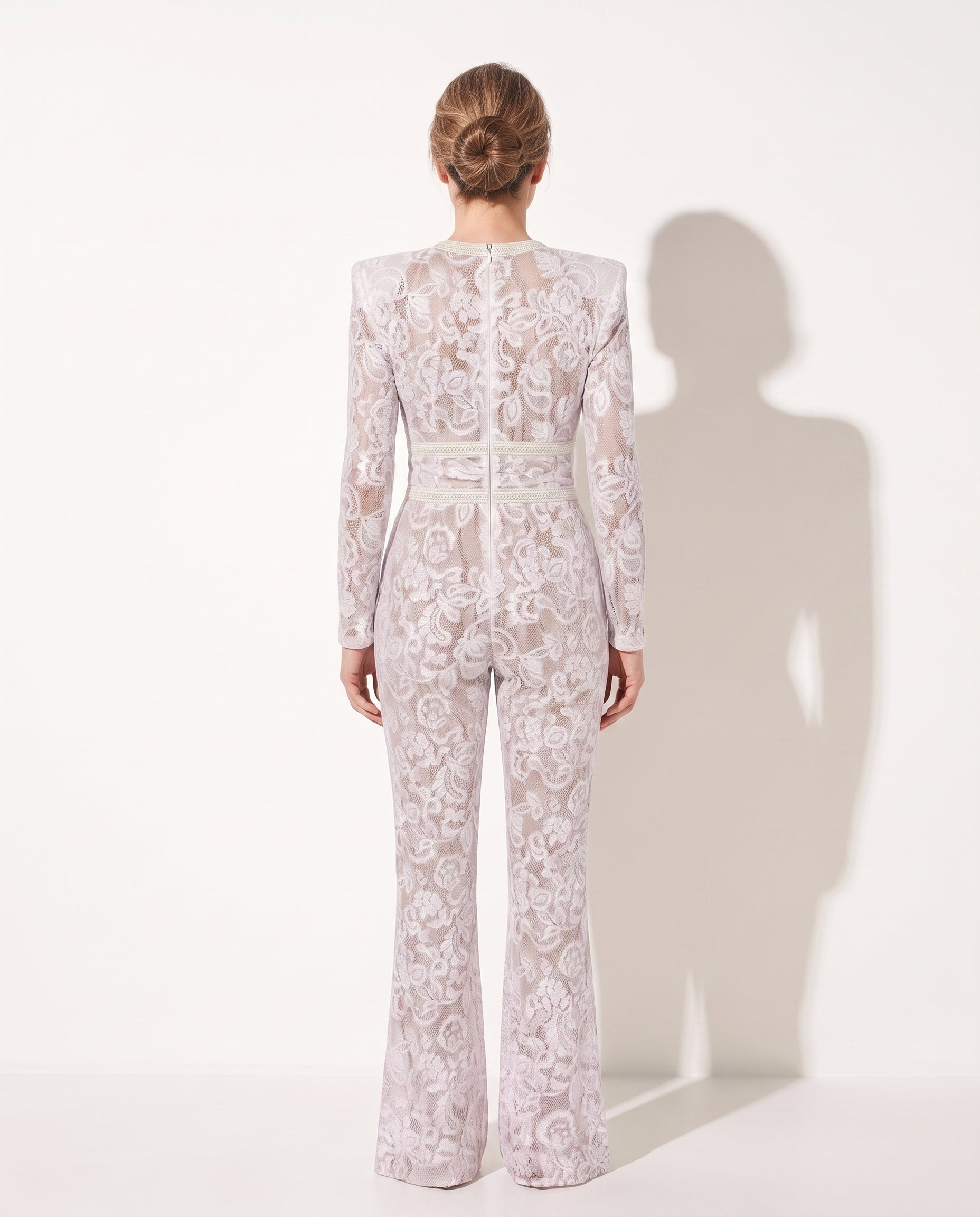 Celestine | Fancy Jumpsuit For Wedding Guest & Evening Events — achterkant