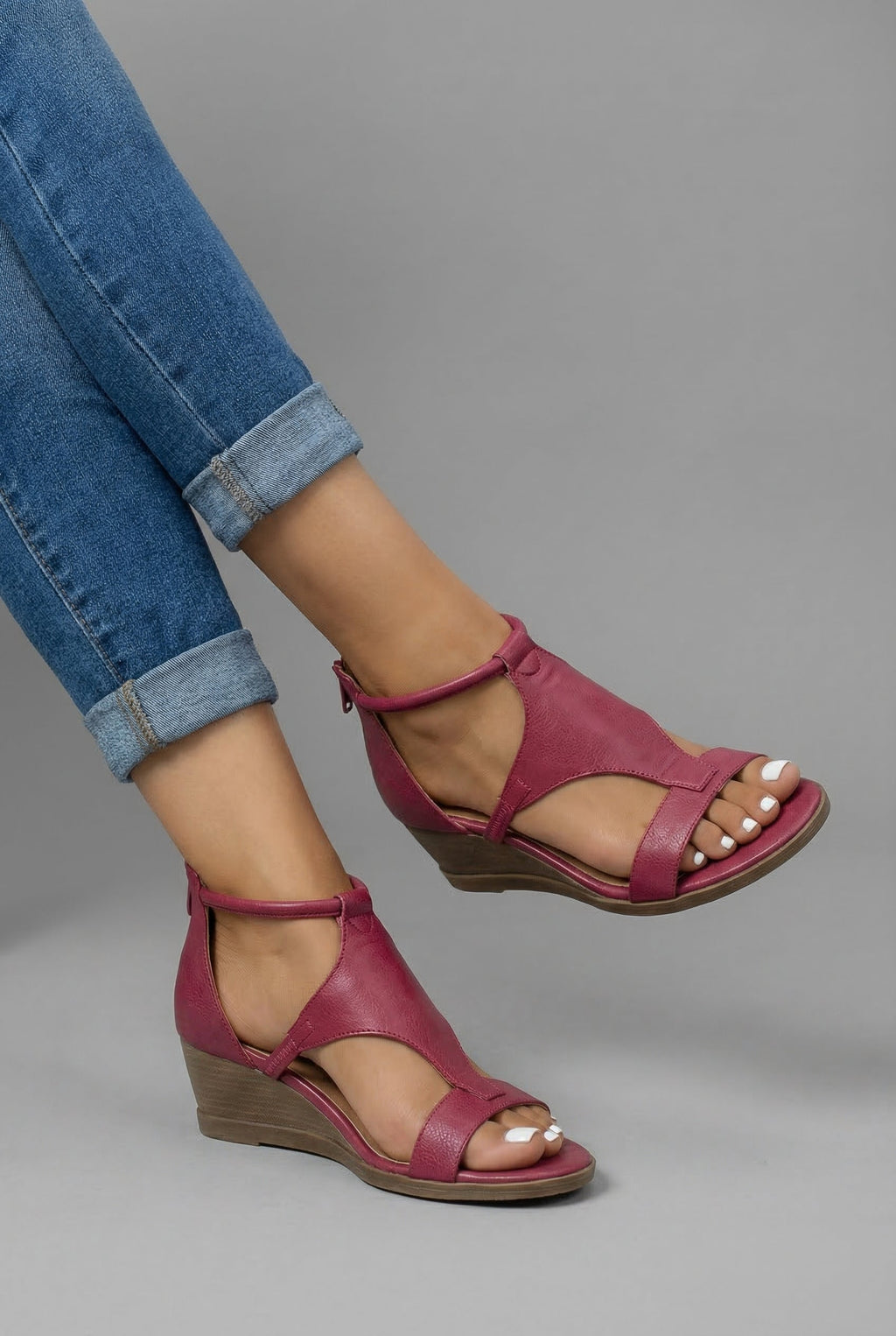 Berenice | Sexy Comfortable Vegan Leather Summer Sandal Shoes