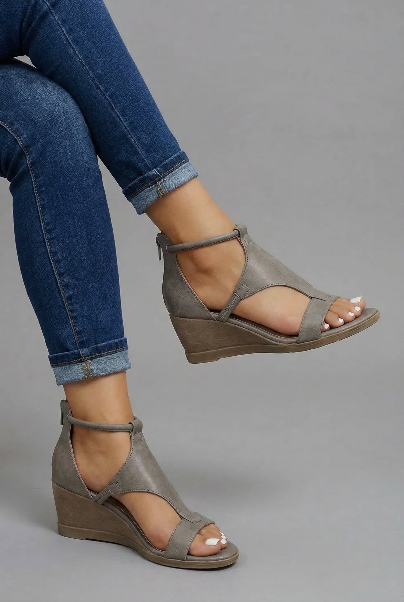 Berenice | Sexy Comfortable Vegan Leather Summer Sandal Shoes