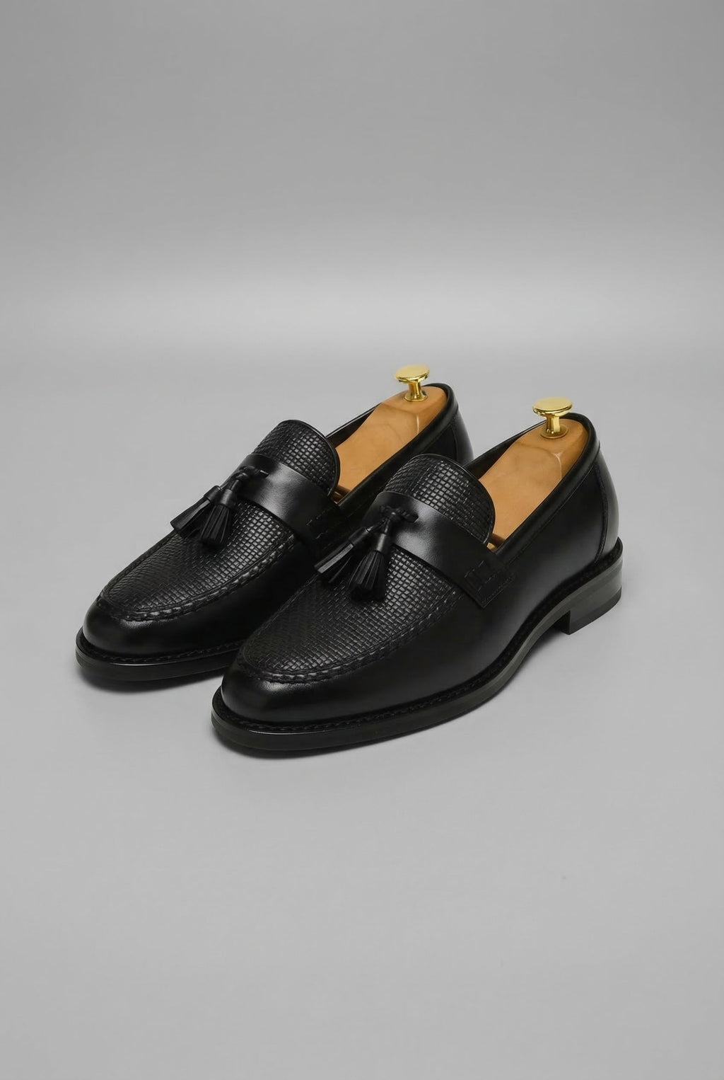 Bastian | Woven Tassel Slip On Loafers Smart Casual Footwear