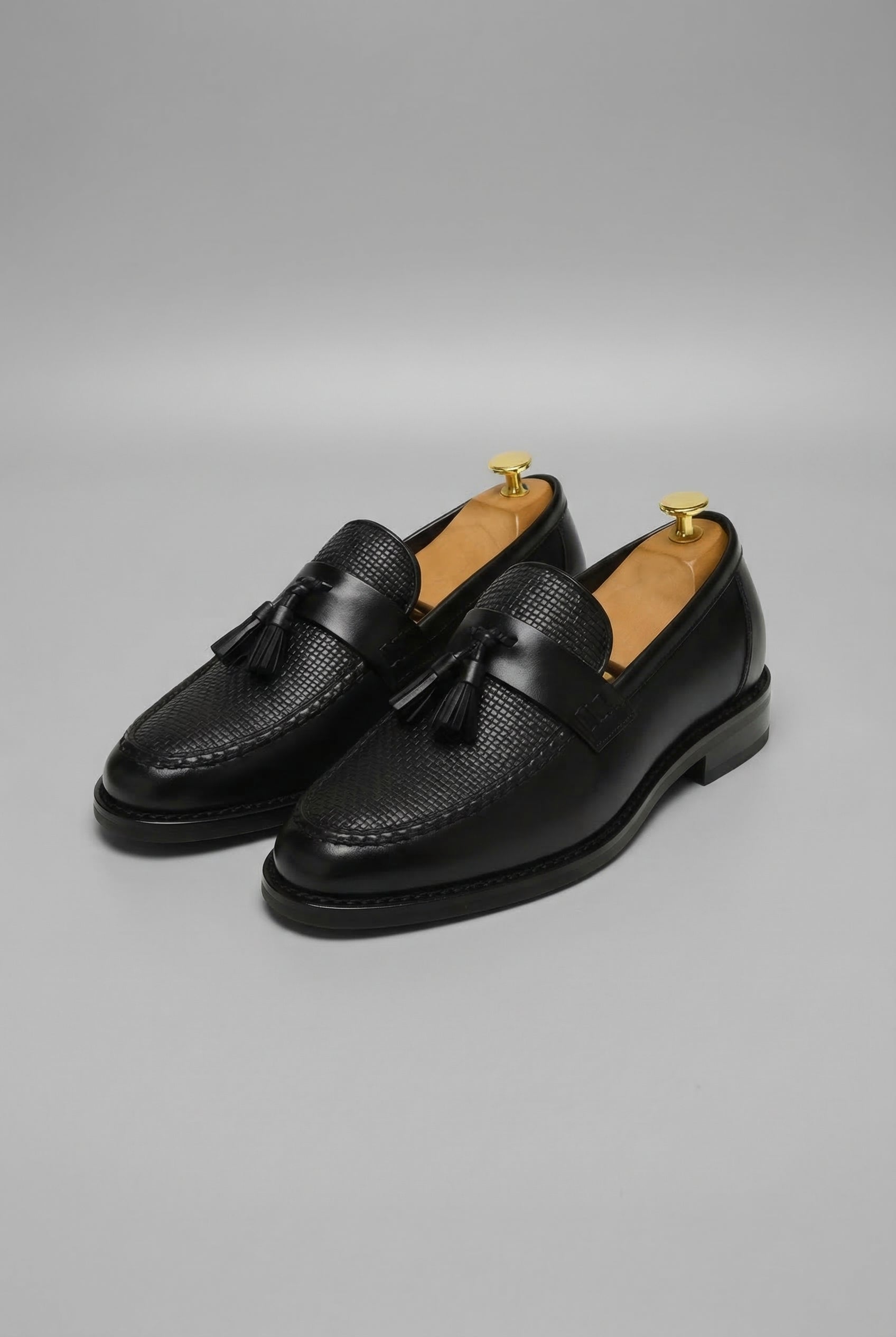 Bastian | Woven Tassel Slip On Loafers Smart Casual Footwear