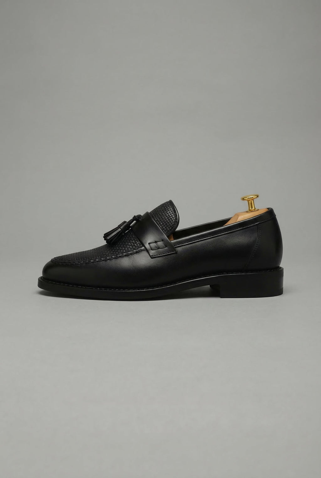 Bastian | Woven Tassel Slip On Loafers Smart Casual Footwear