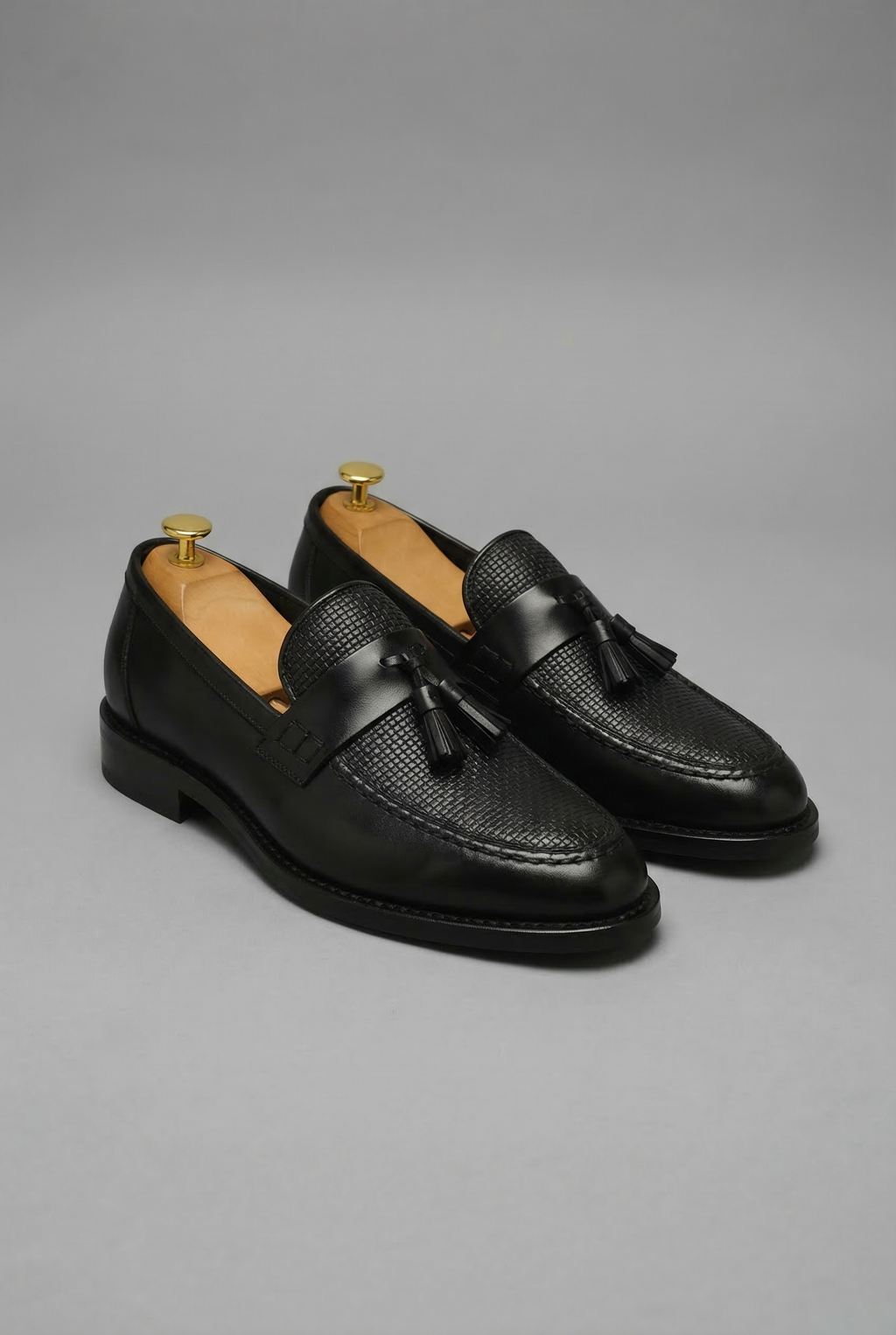 Bastian | Woven Tassel Slip On Loafers Smart Casual Footwear