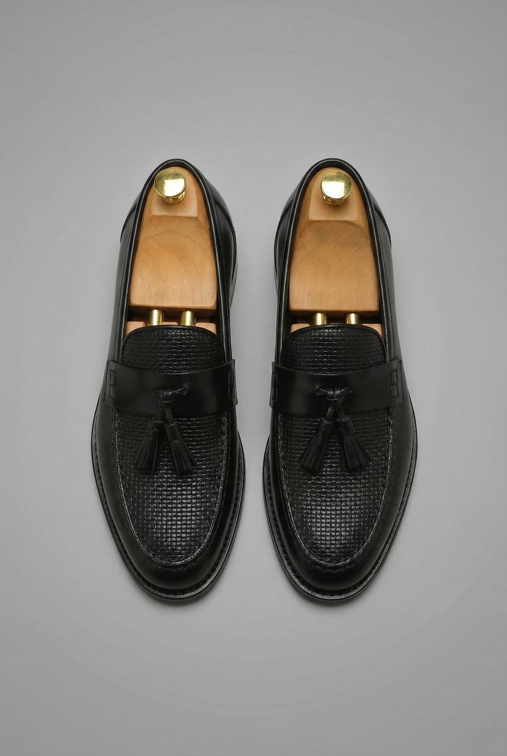 Bastian | Woven Tassel Slip On Loafers Smart Casual Footwear