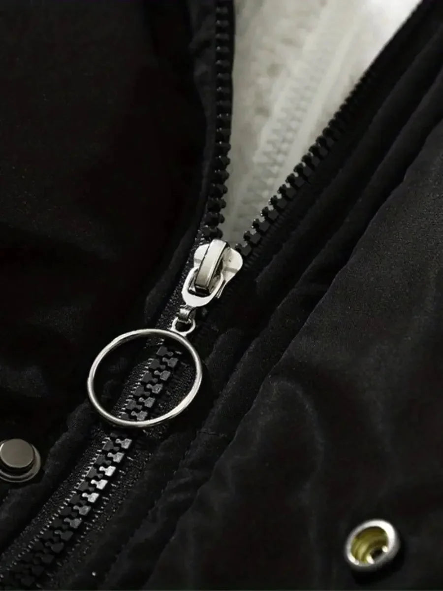 Ophelia | Long Quilted Puffer Winter Coat With Hood