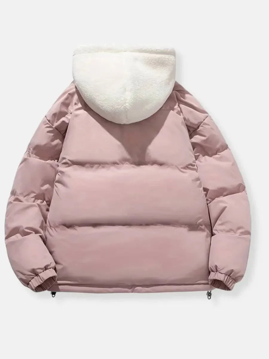 Ophelia | Long Quilted Puffer Winter Coat With Hood