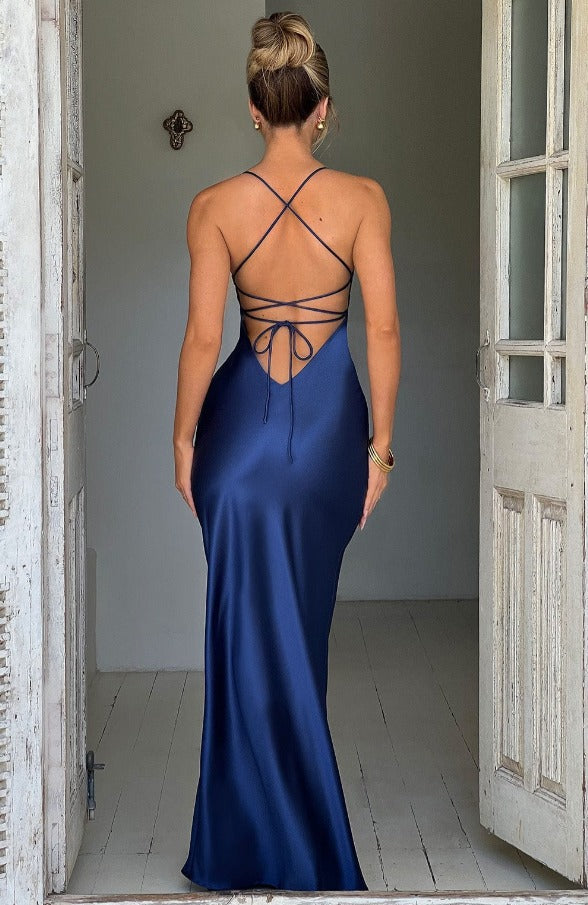 Persephone | Luxe Satin Slip Dress For Weddings & Events
