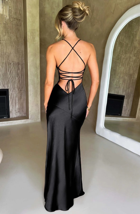 Persephone | Luxe Satin Slip Dress For Weddings & Events