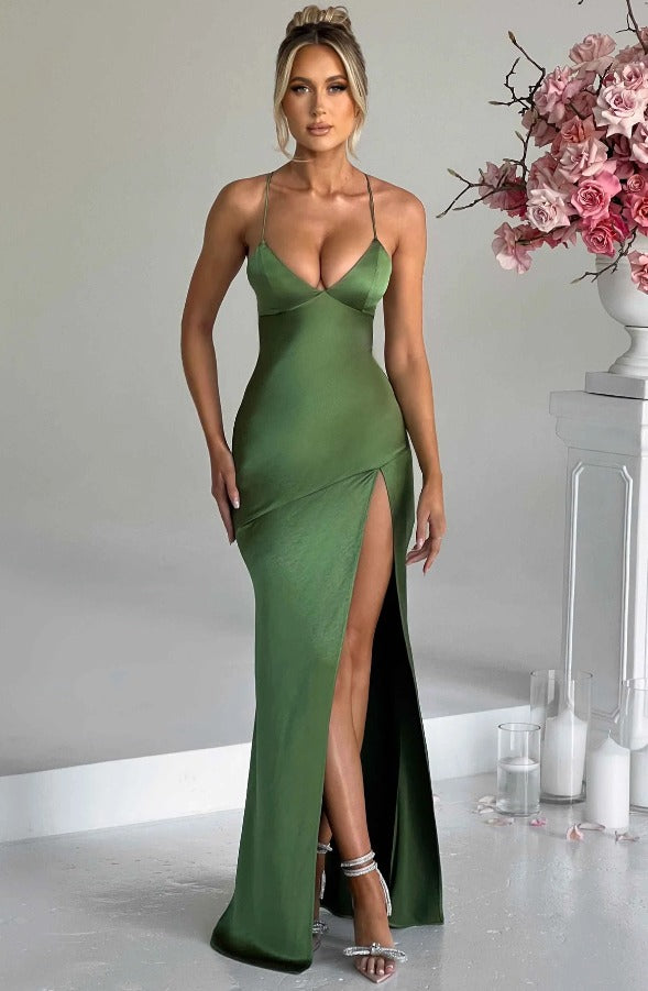 Persephone | Luxe Satin Slip Dress For Weddings & Events