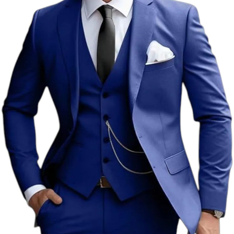 Rafferty | Men 3-Piece Tailored Wedding Suit Single Breasted Formal