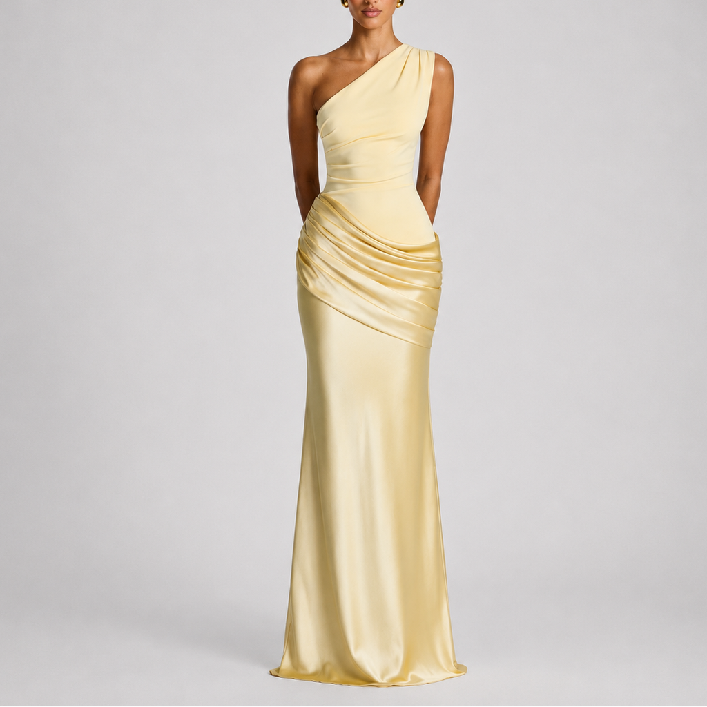 Lucinda | Elegant Dresses For Women One Shoulder Maxi Occasion