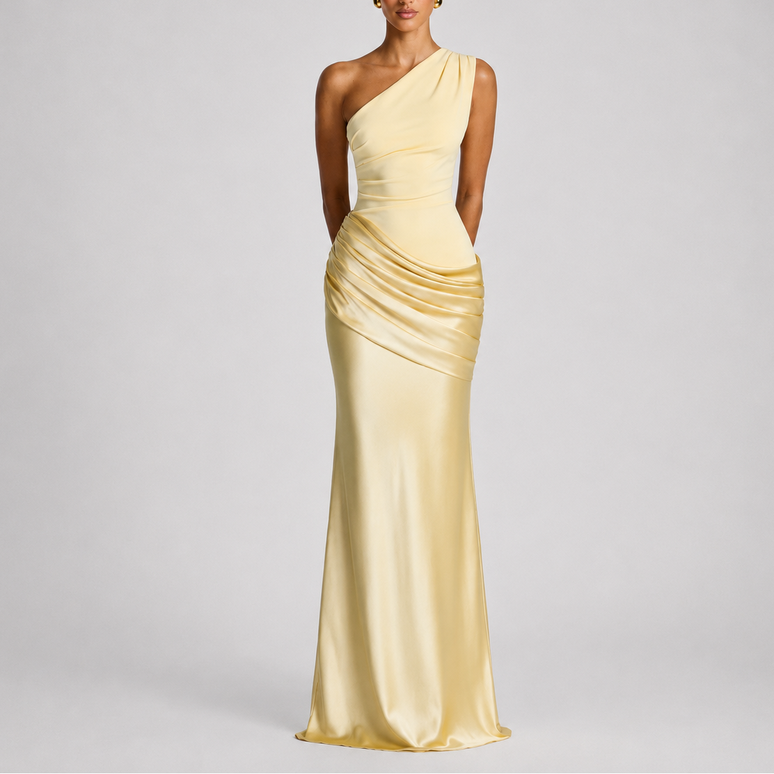 Lucinda | Elegant Dresses For Women One Shoulder Maxi Occasion