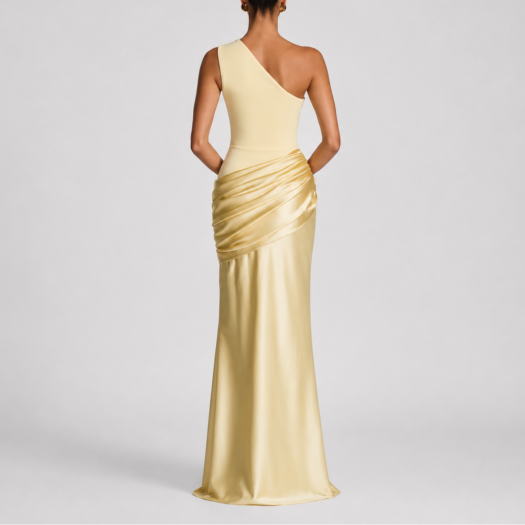 Lucinda | Elegant Dresses For Women One Shoulder Maxi Occasion