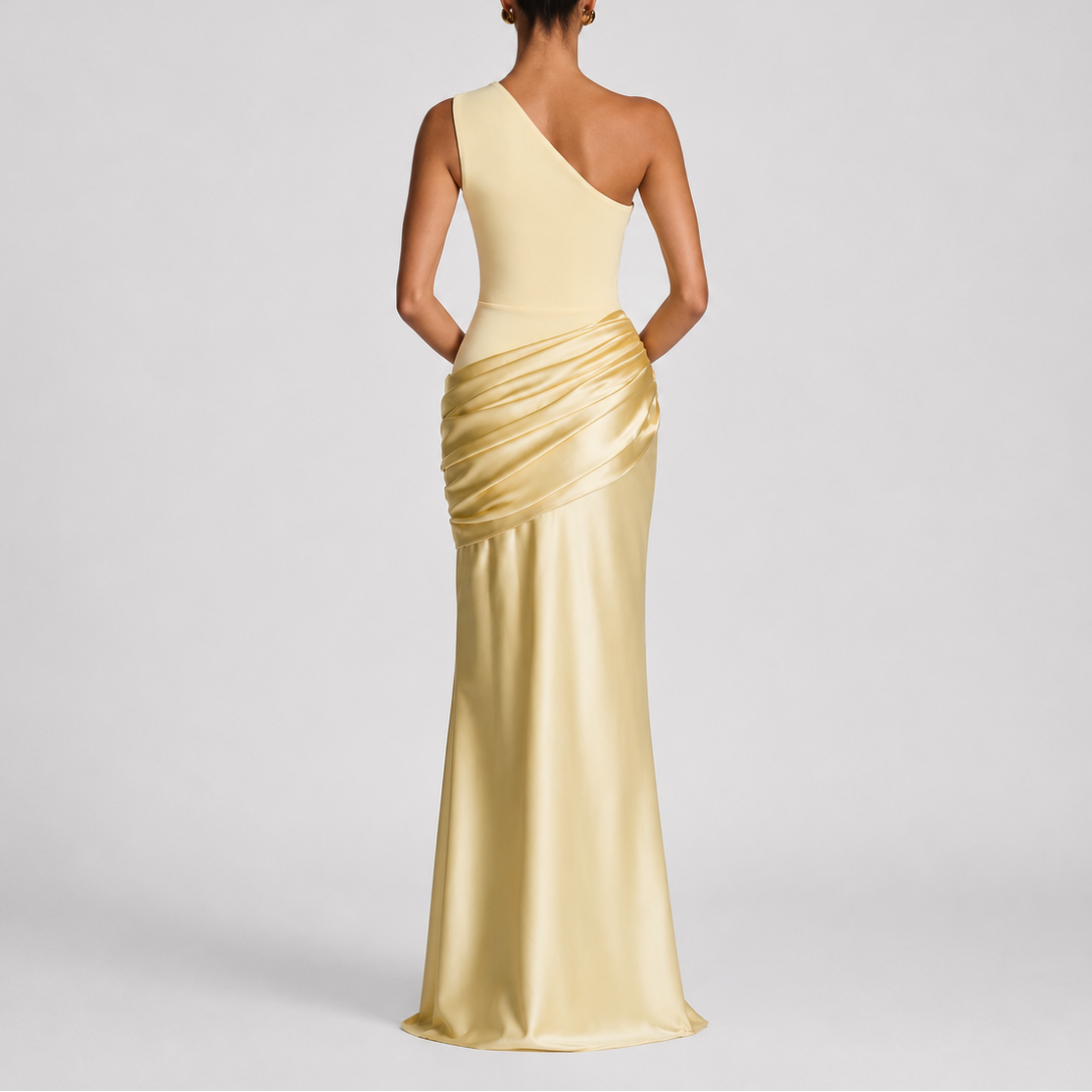 Lucinda | Elegant Dresses For Women One Shoulder Maxi Occasion