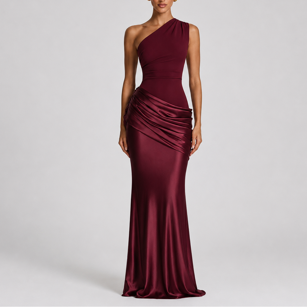 Lucinda | Elegant Dresses For Women One Shoulder Maxi Occasion