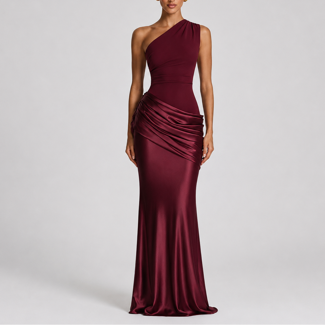 Lucinda | Elegant Dresses For Women One Shoulder Maxi Occasion