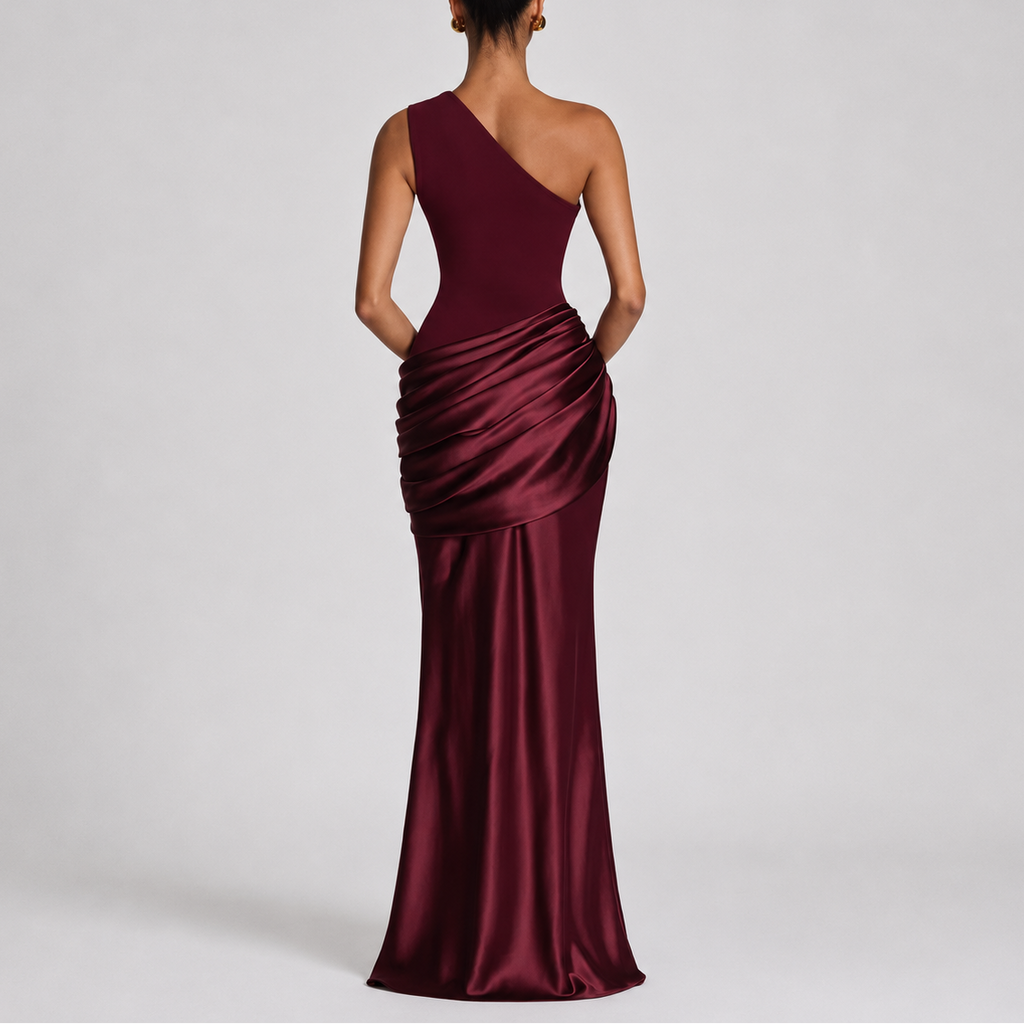 Lucinda | Elegant Dresses For Women One Shoulder Maxi Occasion