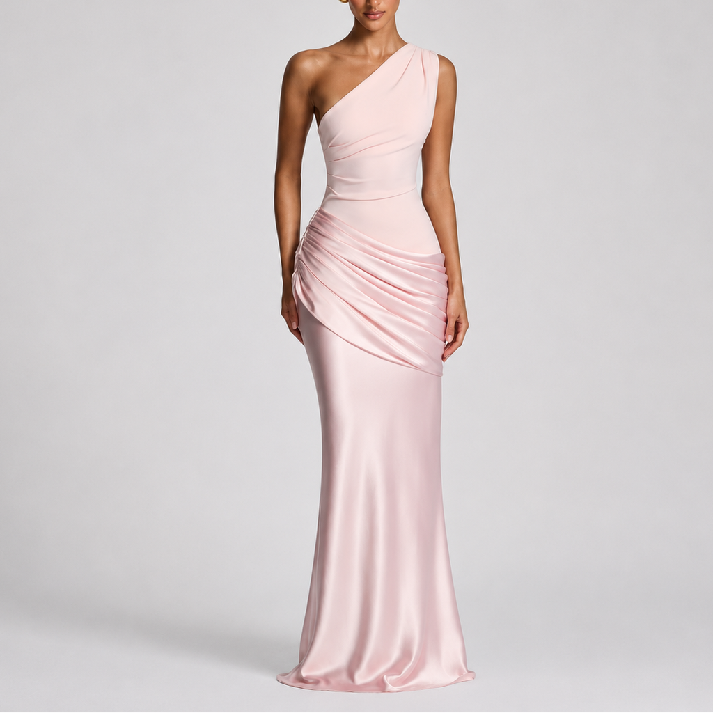 Lucinda | Elegant Dresses For Women One Shoulder Maxi Occasion