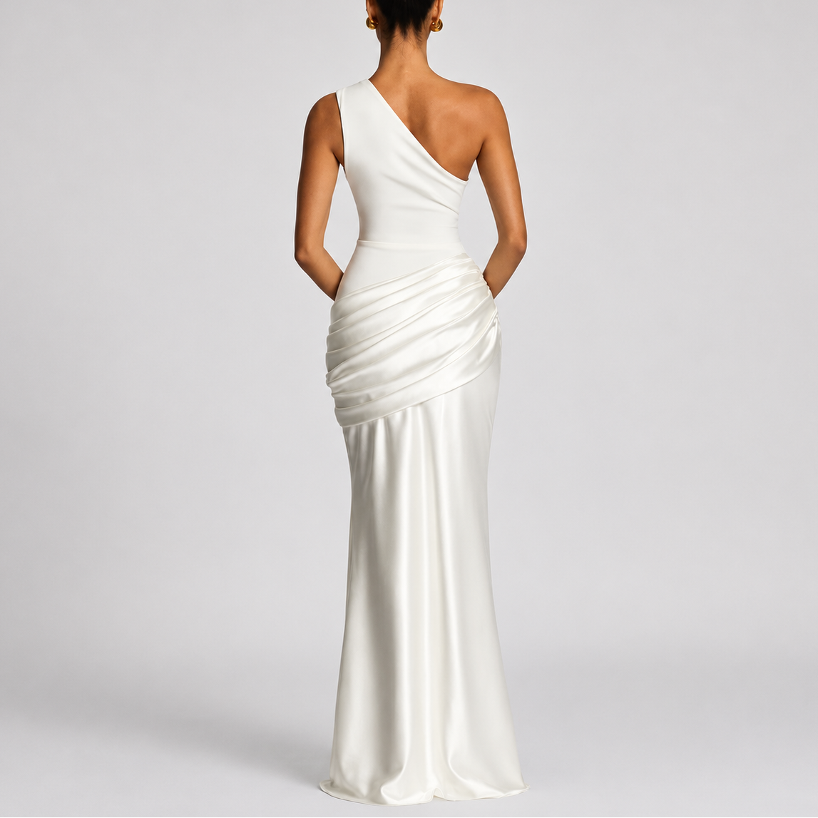 Lucinda | Elegant Dresses For Women One Shoulder Maxi Occasion