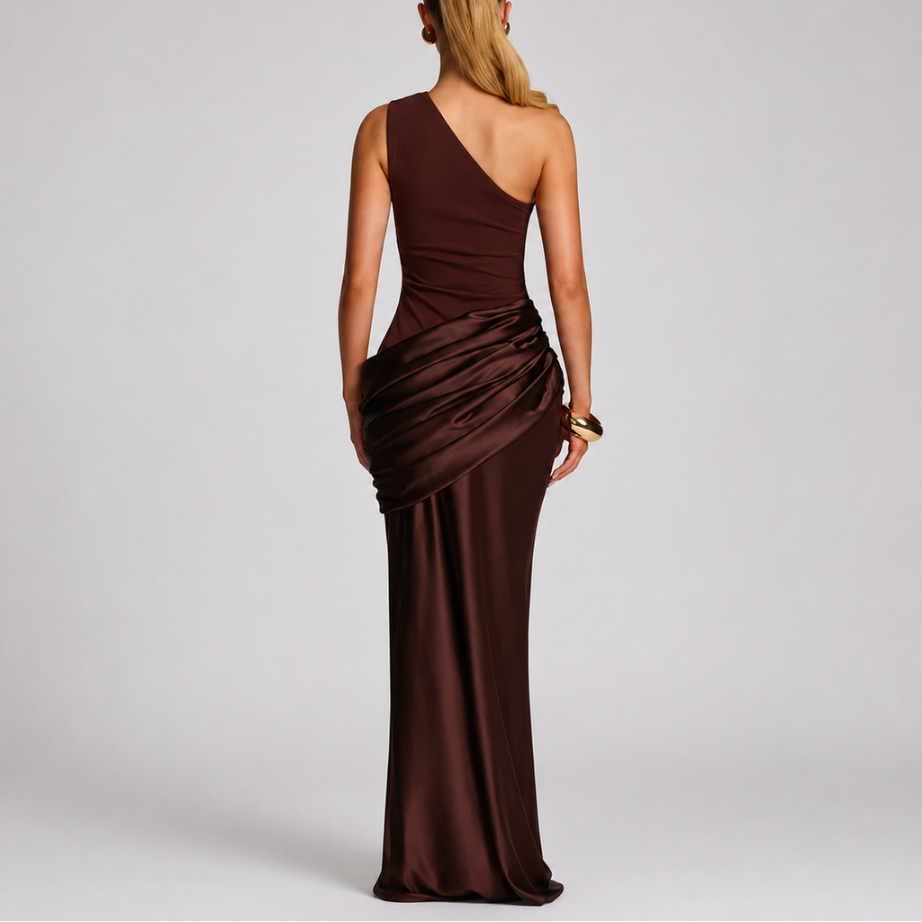 Lucinda | Elegant Dresses For Women One Shoulder Maxi Occasion