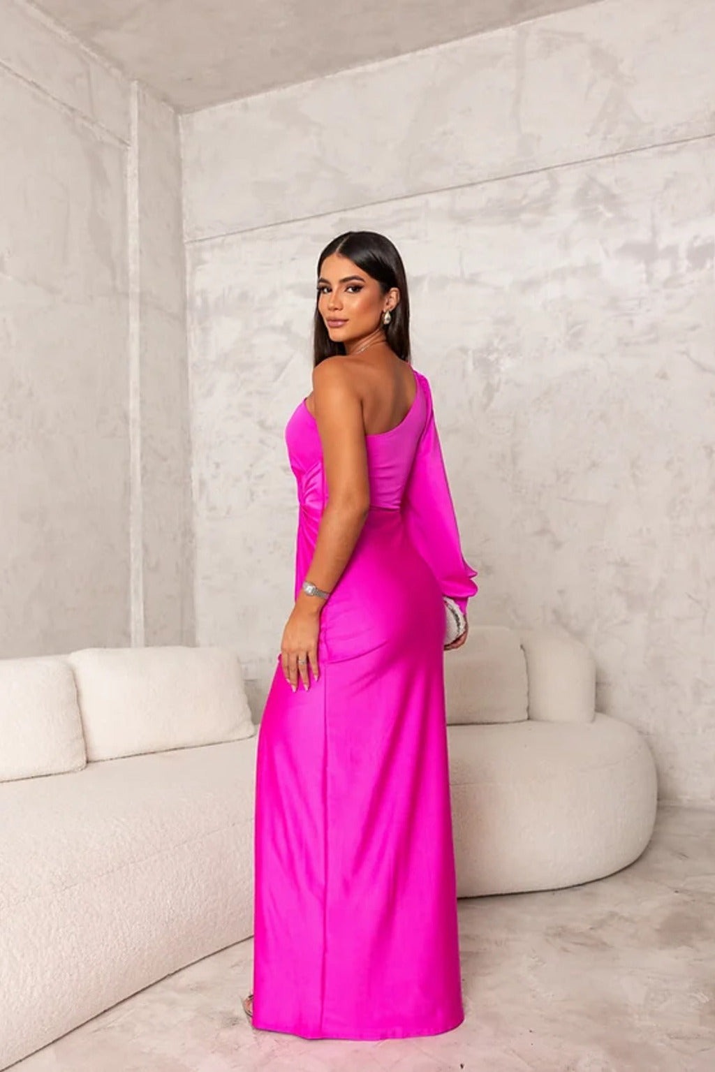 Agathe | Women's Cocktail Dresses One Shoulder Maxi