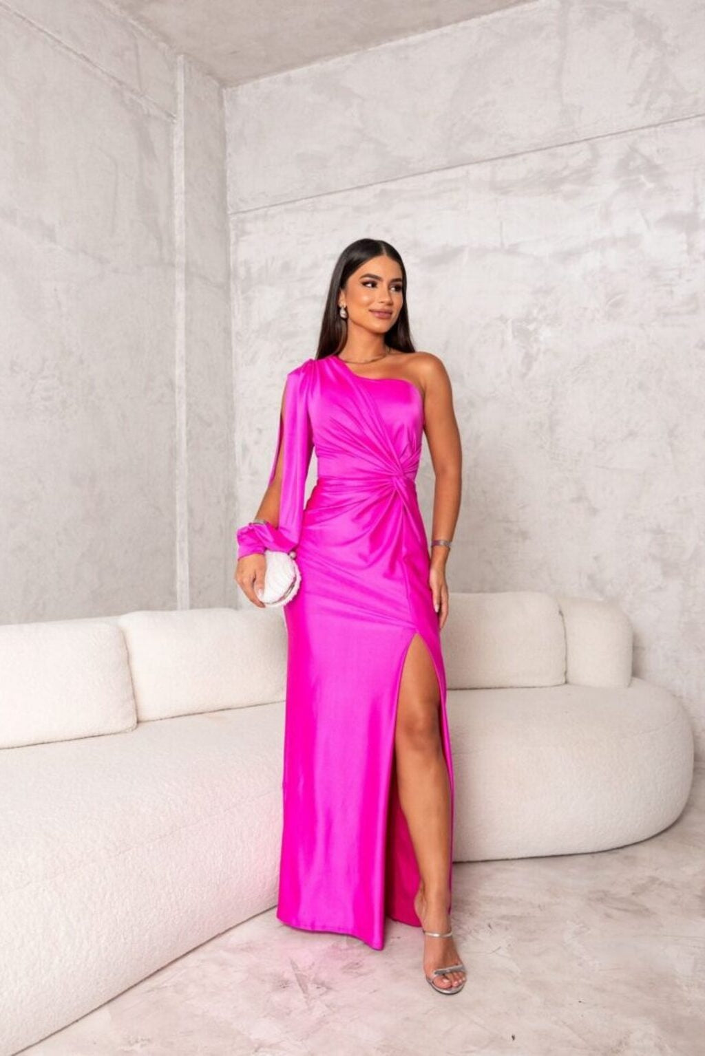 Agathe | Women's Cocktail Dresses One Shoulder Maxi
