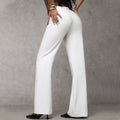 Nadia | High Waisted Wide Leg Trousers For Smart Casual Wear