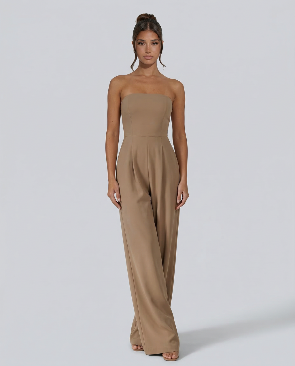 Manon | Strapless Wide Leg Jumpsuit For Wedding Guest & Events