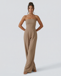 Manon | Strapless Wide Leg Jumpsuit For Wedding Guest & Events
