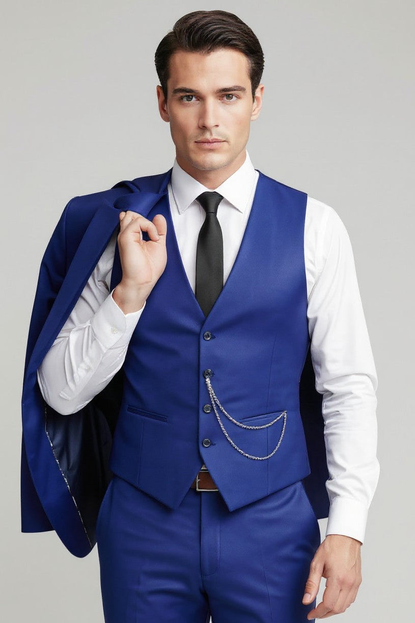Rafferty | Men 3-Piece Tailored Wedding Suit Single Breasted Formal