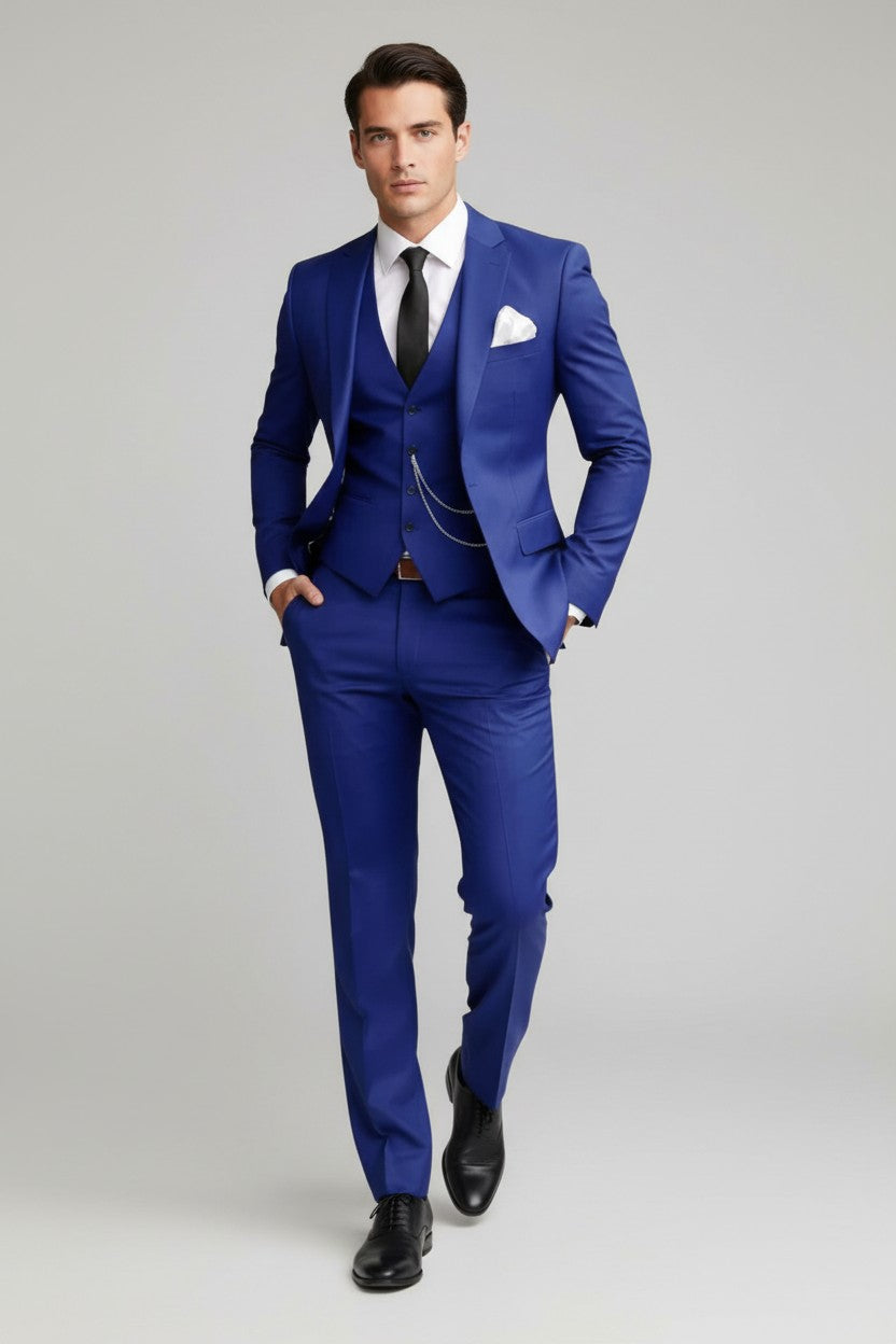 Rafferty | Men 3-Piece Tailored Wedding Suit Single Breasted Formal