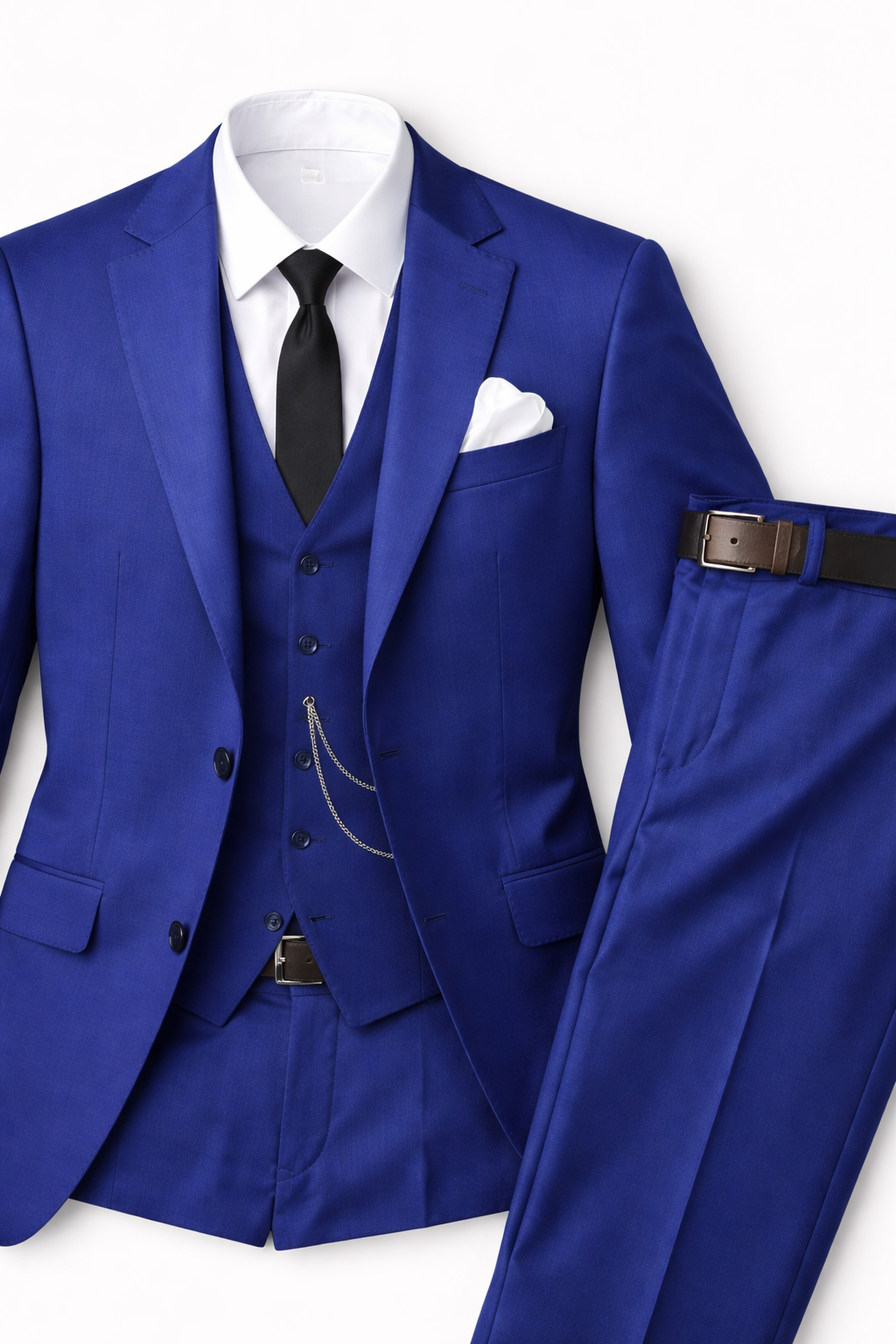 Rafferty | Men 3-Piece Tailored Wedding Suit Single Breasted Formal