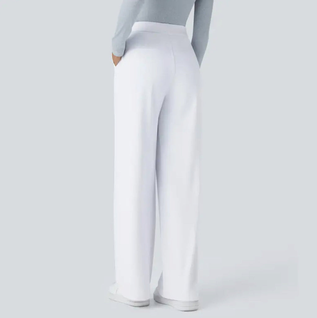 Octavia | Women Wide Leg Trousers High Waist Tailored Casual