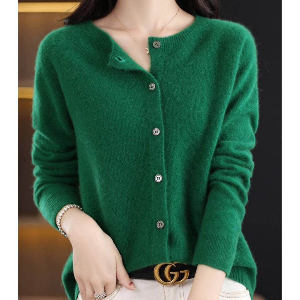 Felicity | Women's Cashmere V-Neck Cardigan for Work & Weekend