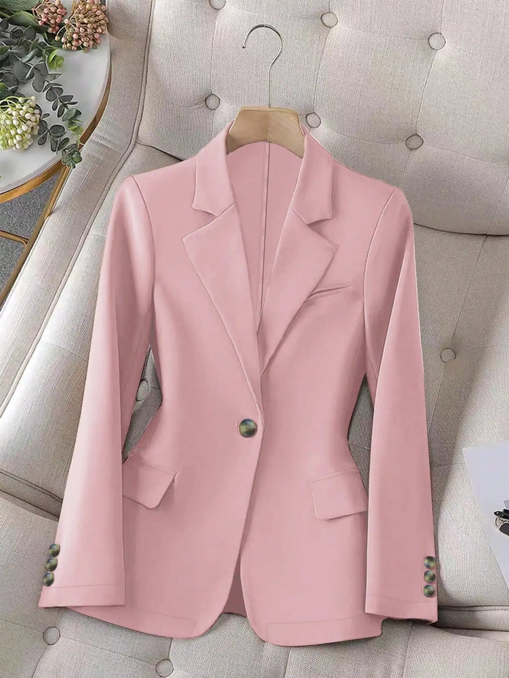 Arabella | Womens Black Blazer Jacket Tailored Office Casual