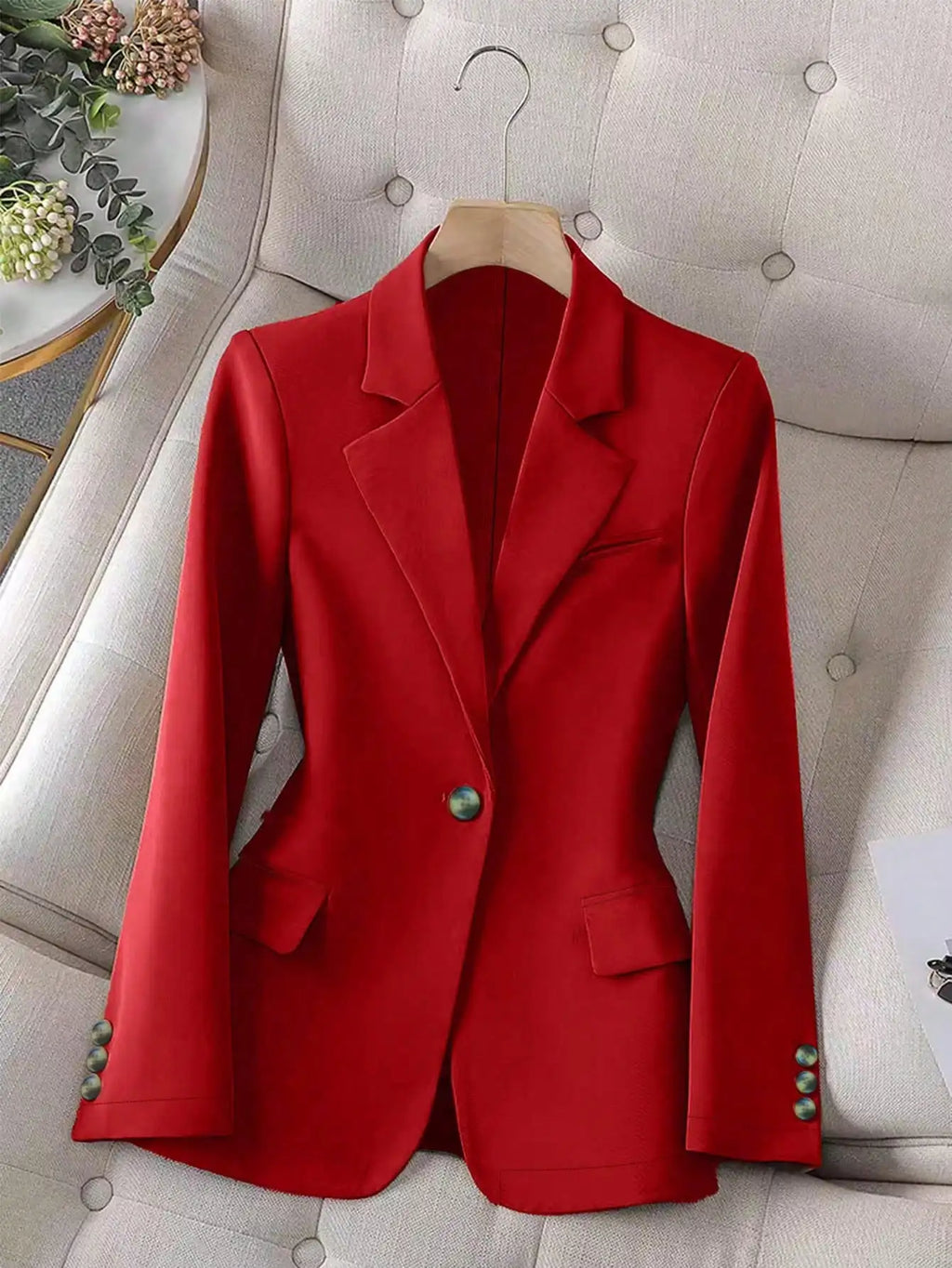 Arabella | Womens Black Blazer Jacket Tailored Office Casual