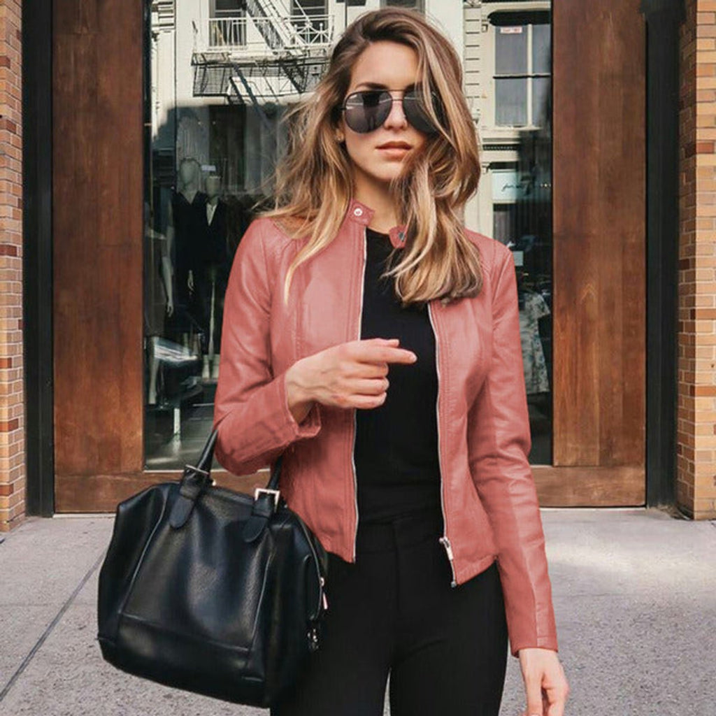 Bryony | Women's Faux Leather Jacket for City & Weekend Style