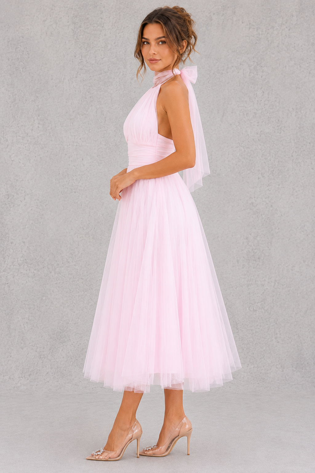 Helena | Evening Dresses For Women Tulle Midi Occasion Dress