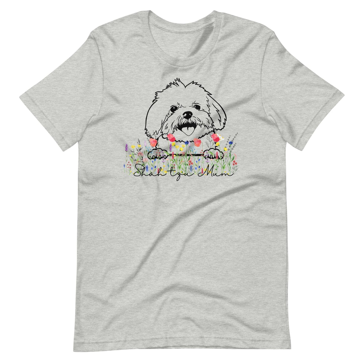 Shih tzu Mama dog t-shirt, gift for Dog Loving, Dog Moms, Dog Dads, and Dog Walkers - Worldwide Shipping