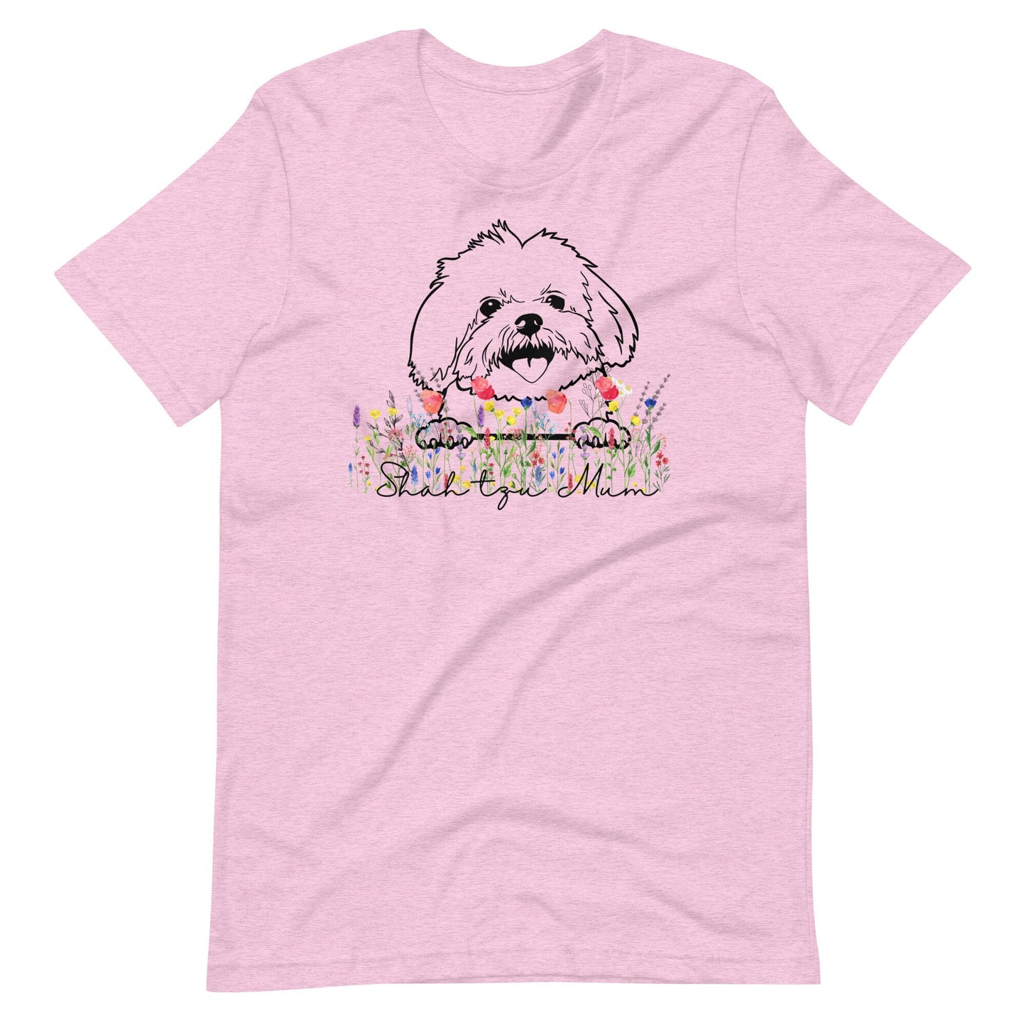 Shih tzu Mama dog t-shirt, gift for Dog Loving, Dog Moms, Dog Dads, and Dog Walkers - Worldwide Shipping