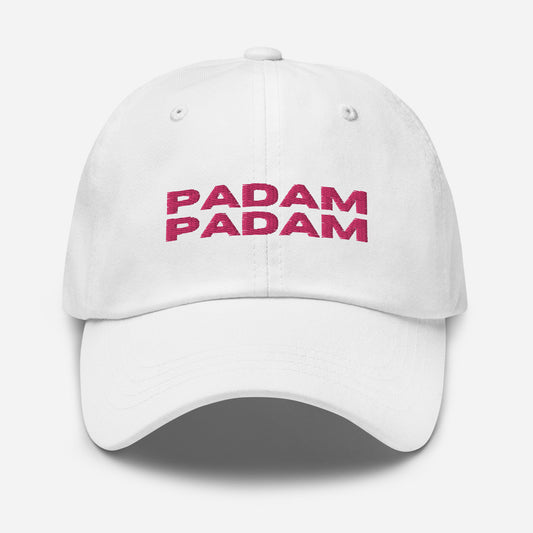 Padam Padam, Kylie Minogue, Baseball Cap, Pride Fashion, Gay Icon, gift for Kylie Fans, Queer Fashion, Pink Embroidery, asexual aromantic